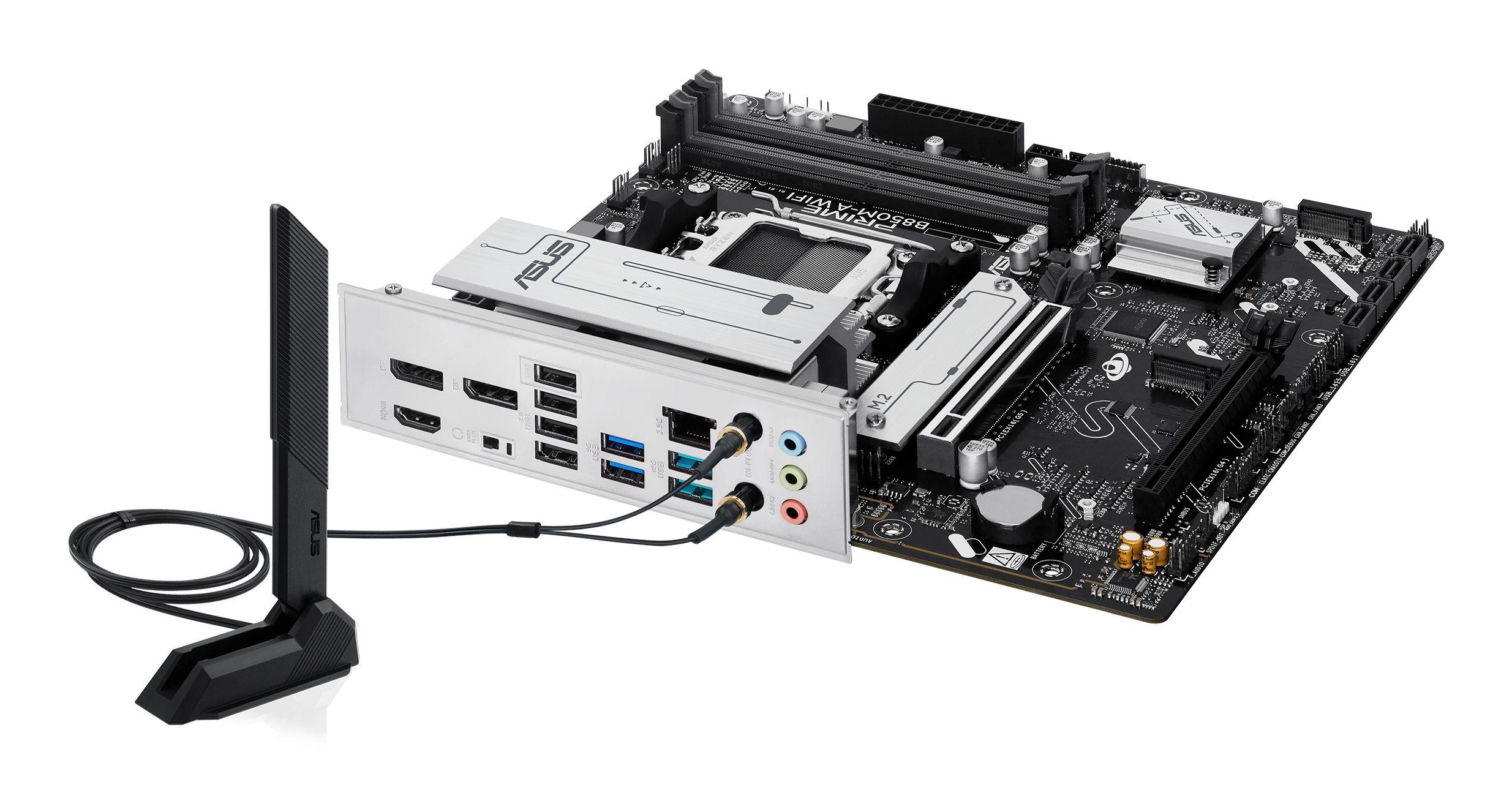 Motherboard ASUS PRIME B850M-A WIFI (AM5 - micro ATX - Duplo canal - Multicor) — miniatura 10