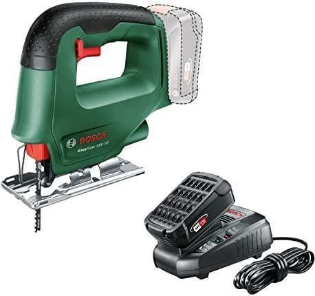 Serra Tico-Tico Sem Fios BOSCH EasySaw 18V-70 (Alumínio, aço e madeira - Verde)