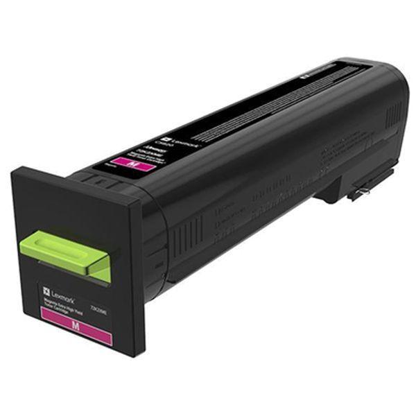 Toner LEXMARK 72K2XME (22 000 páginas - Lexmark CS820 - Magenta), miniatura 2