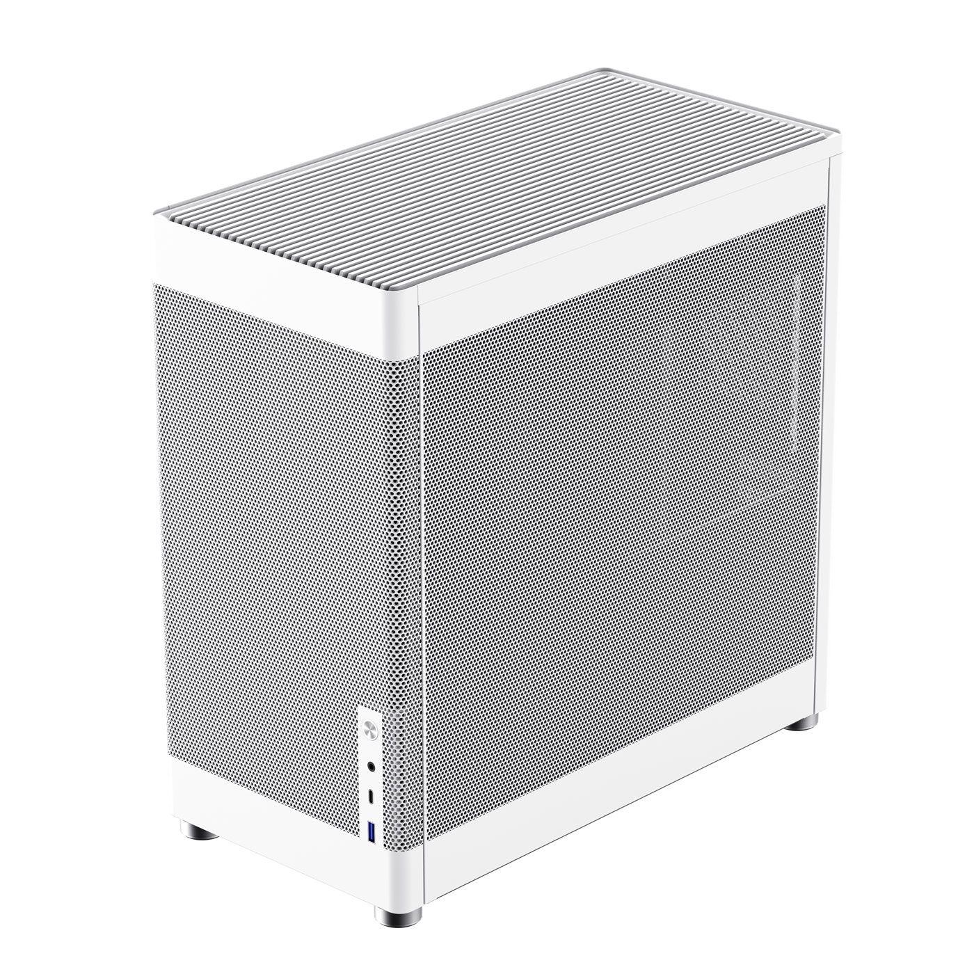Caixa ATX COOLBOX MESH MP1 (ATX, Micro ATX, Micro-ITX - Torre - SGCC - Branco) — miniatura 3
