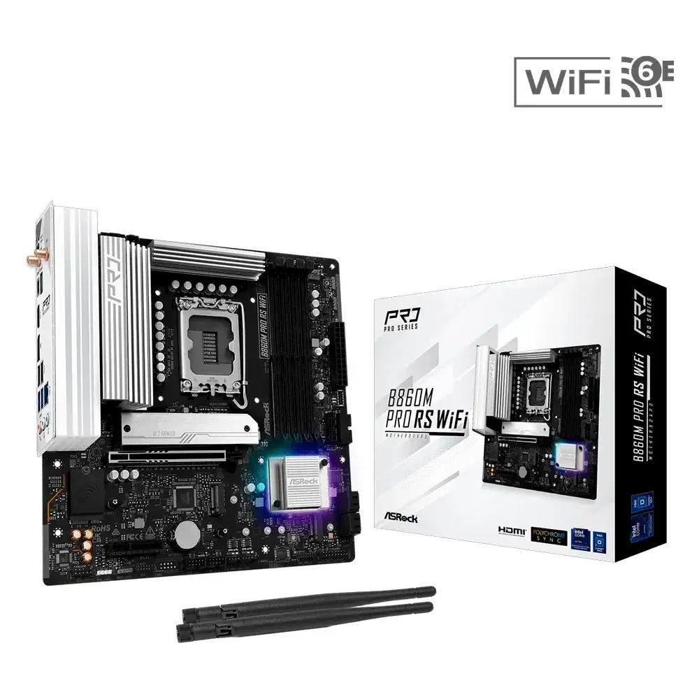Motherboard ASROCK B860M Pro RS WiFi (LGA 1851 - Intel Core Ultra - micro-ATX), miniatura 2