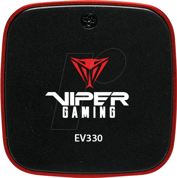 Caixa Externa para SSD M.2 PATRIOT EV330U31CK (M.2 2230 - 1x USB-C USB 3.2 Gen 2 - Preto/Vermelho) — miniatura 3