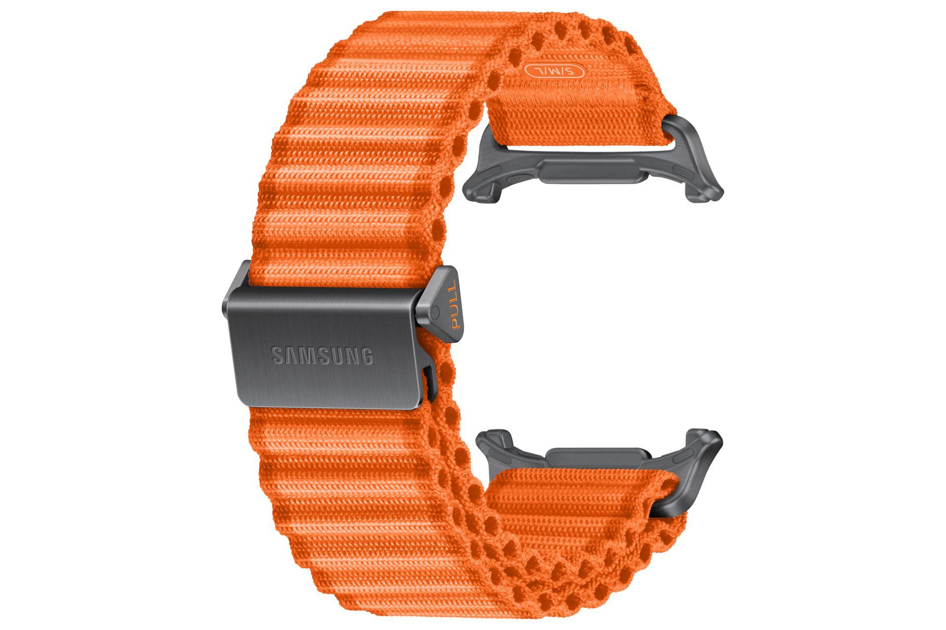Bracelete SAMSUNG Trail Band Galaxy Watch Ultra2 (Banda - Laranja - Tecido - Laranja), miniatura 3
