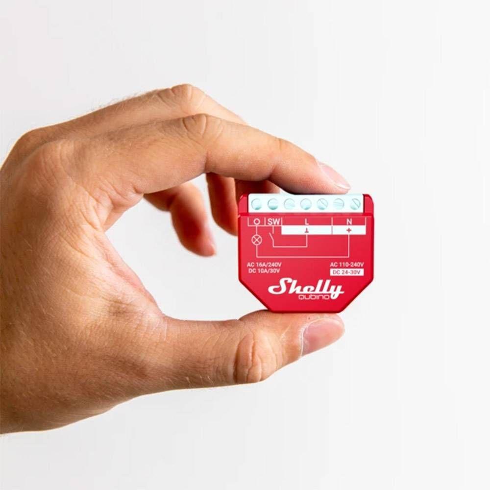 Módulo de Relé Inteligente SHELLY Wave 1PM (Plástico - Vermelho) — miniatura 5