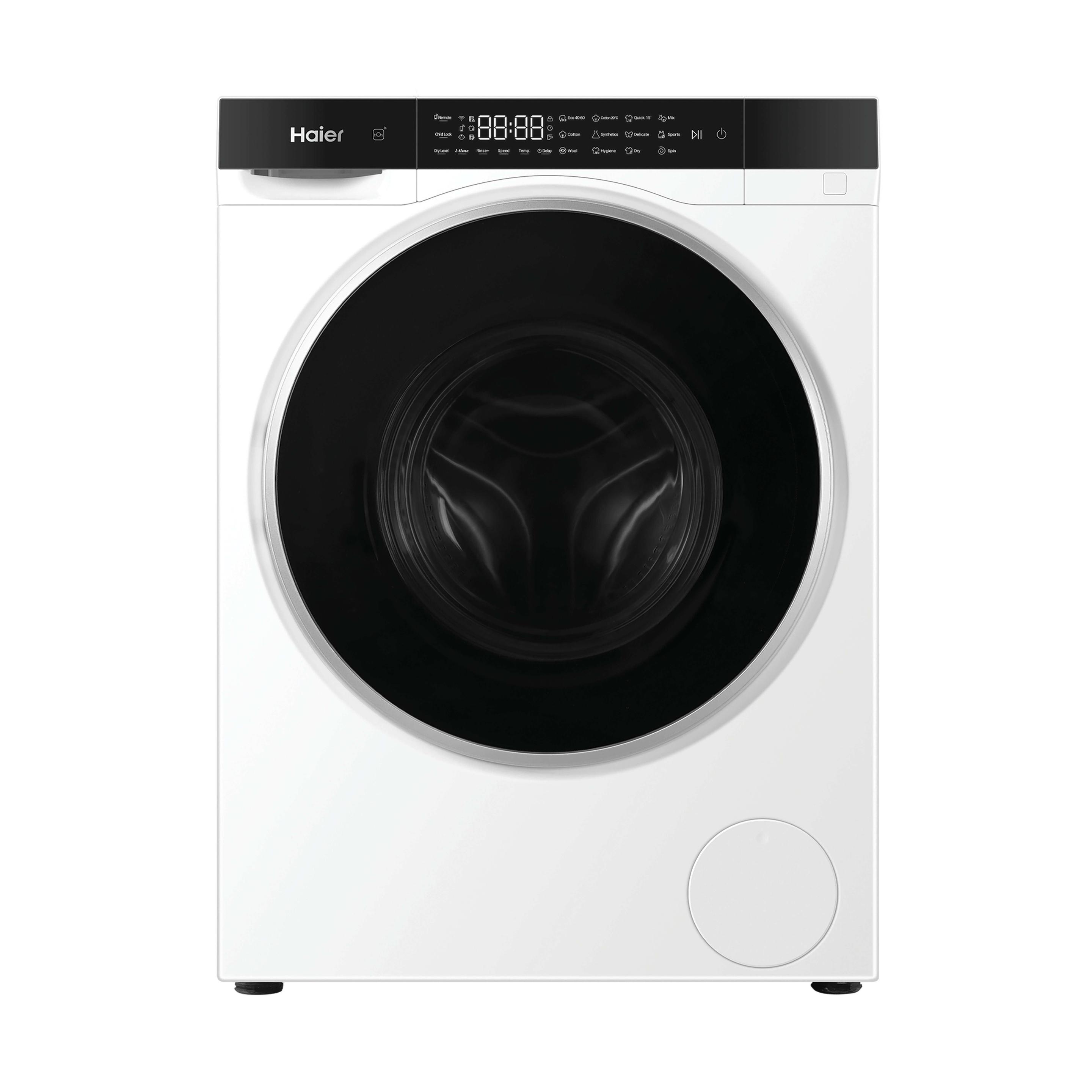 Máquina de Lavar e Secar Roupa Independente HAIER HWD50BP12307US (C - 5 kg - 2,5 kg - Branco)