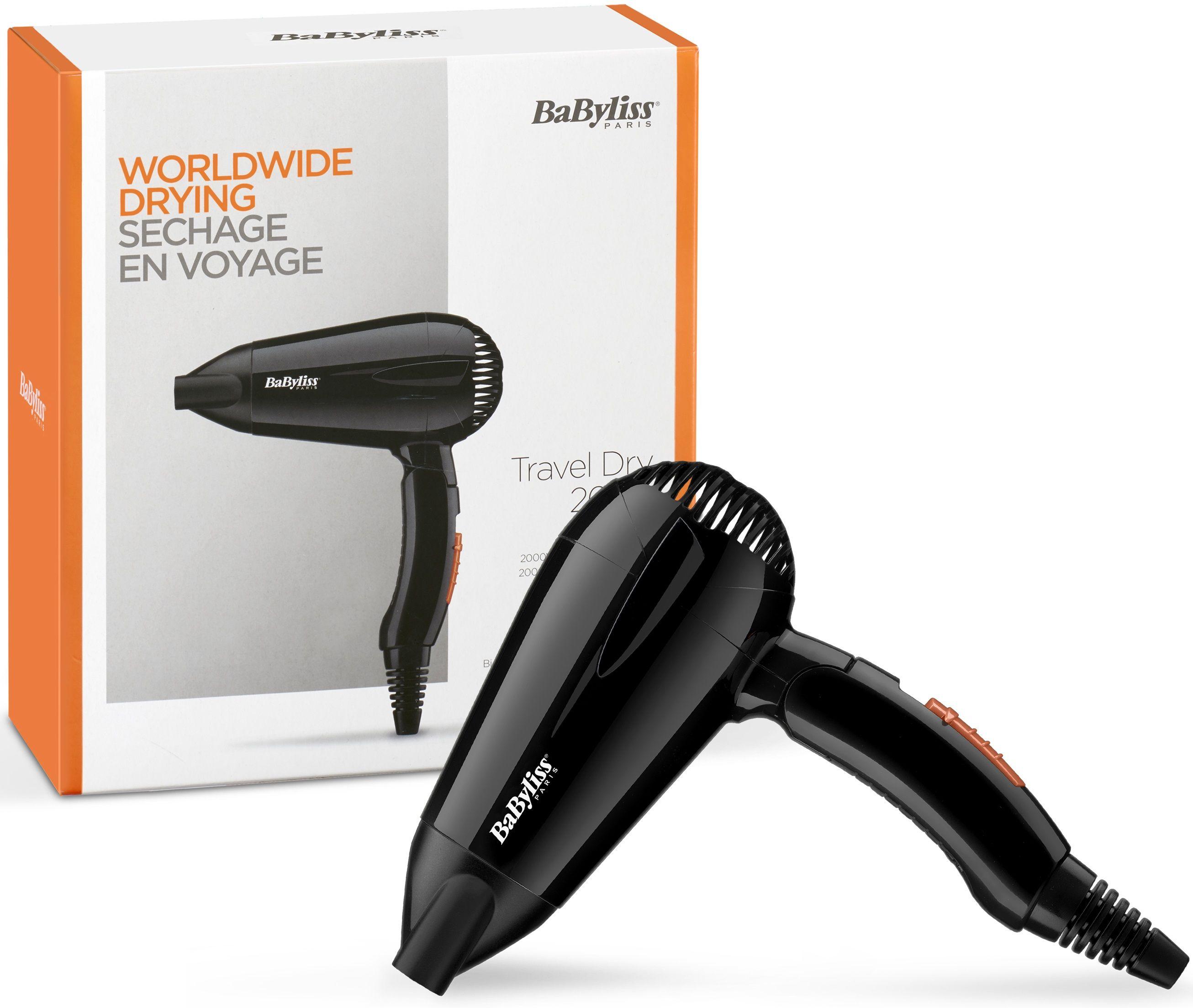 Secador de Cabelo de Viagem BABYLISS 5344E (Preto) — miniatura 3