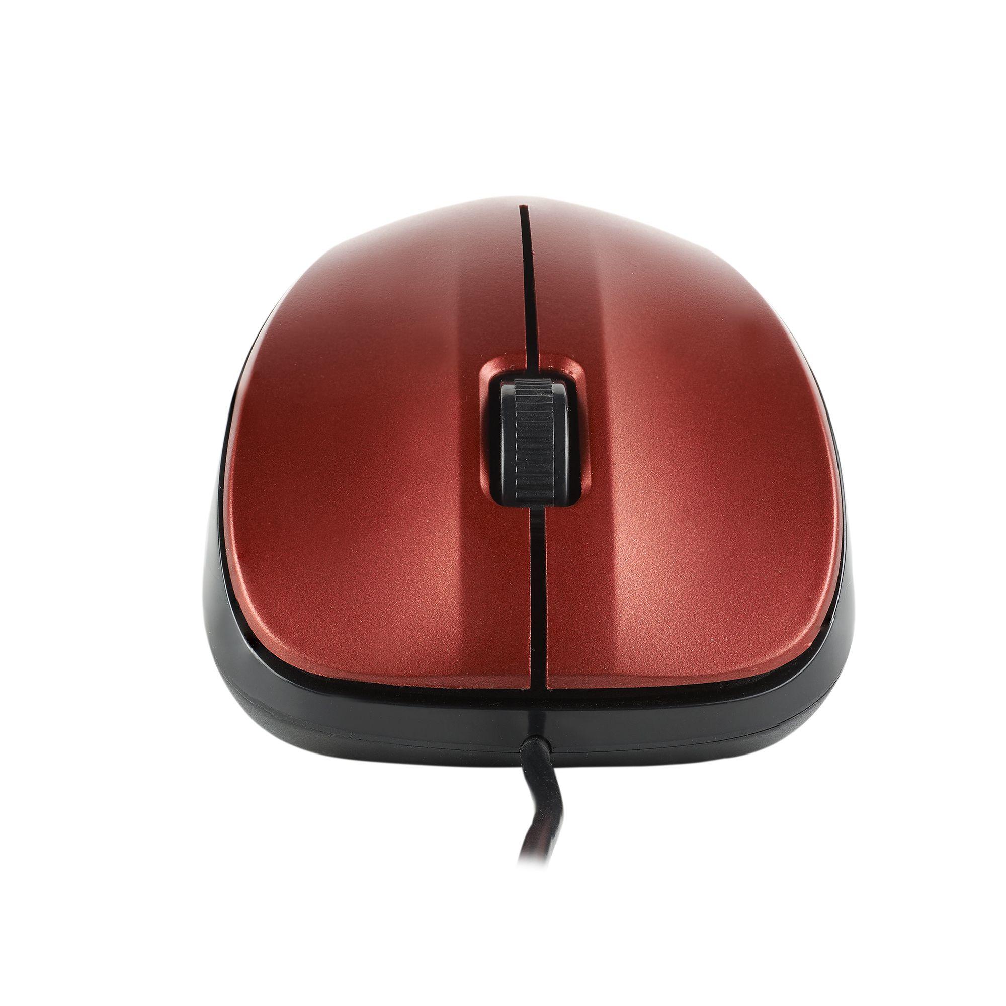 Rato NGS Crew (Ambidestro - 1200 DPI - Ótico - Vermelho) — miniatura 4