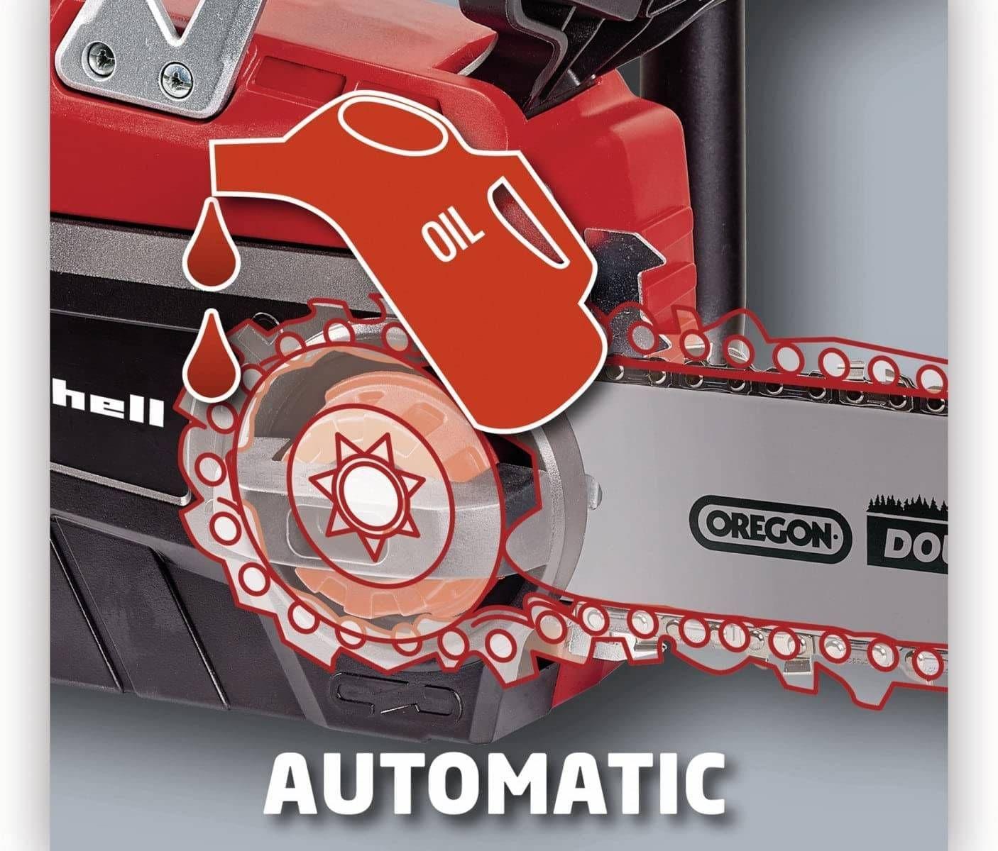 Motosserra a Bateria EINHELL GE-LC 18/25 Li - Solo (Preto e Vermelho), miniatura 5