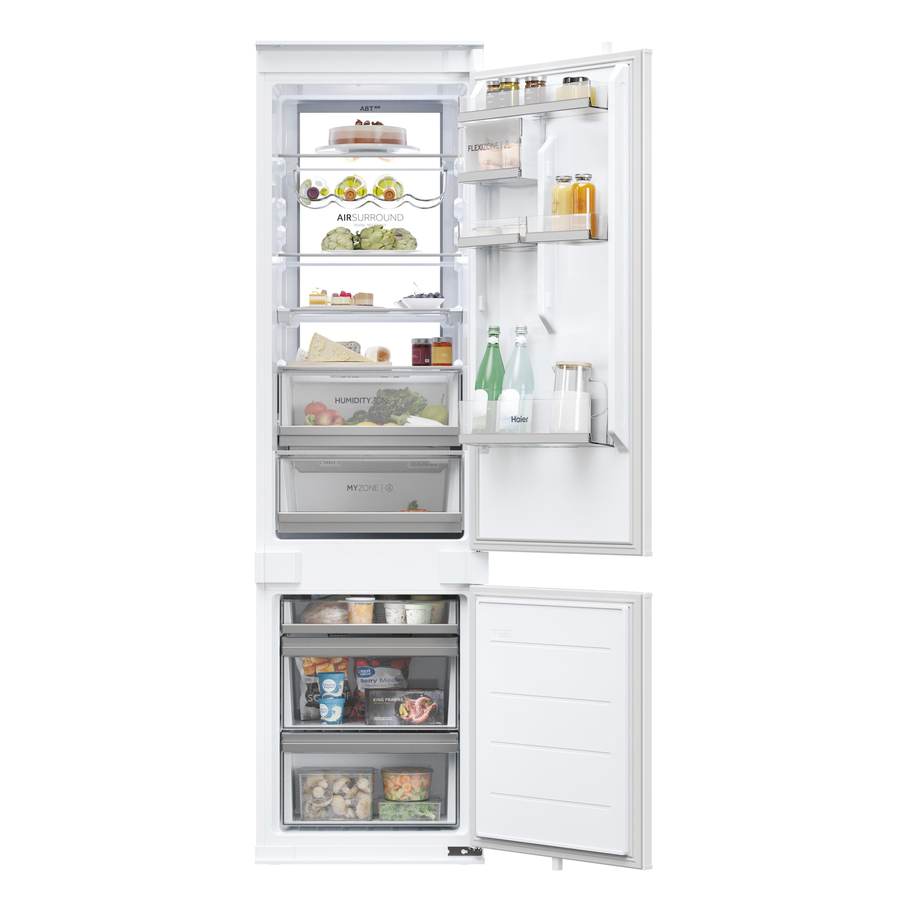 Frigorífico Combinado Encastre HAIER HBW7519C (300 l - hOn - 193,5x54x55 cm - Branco)