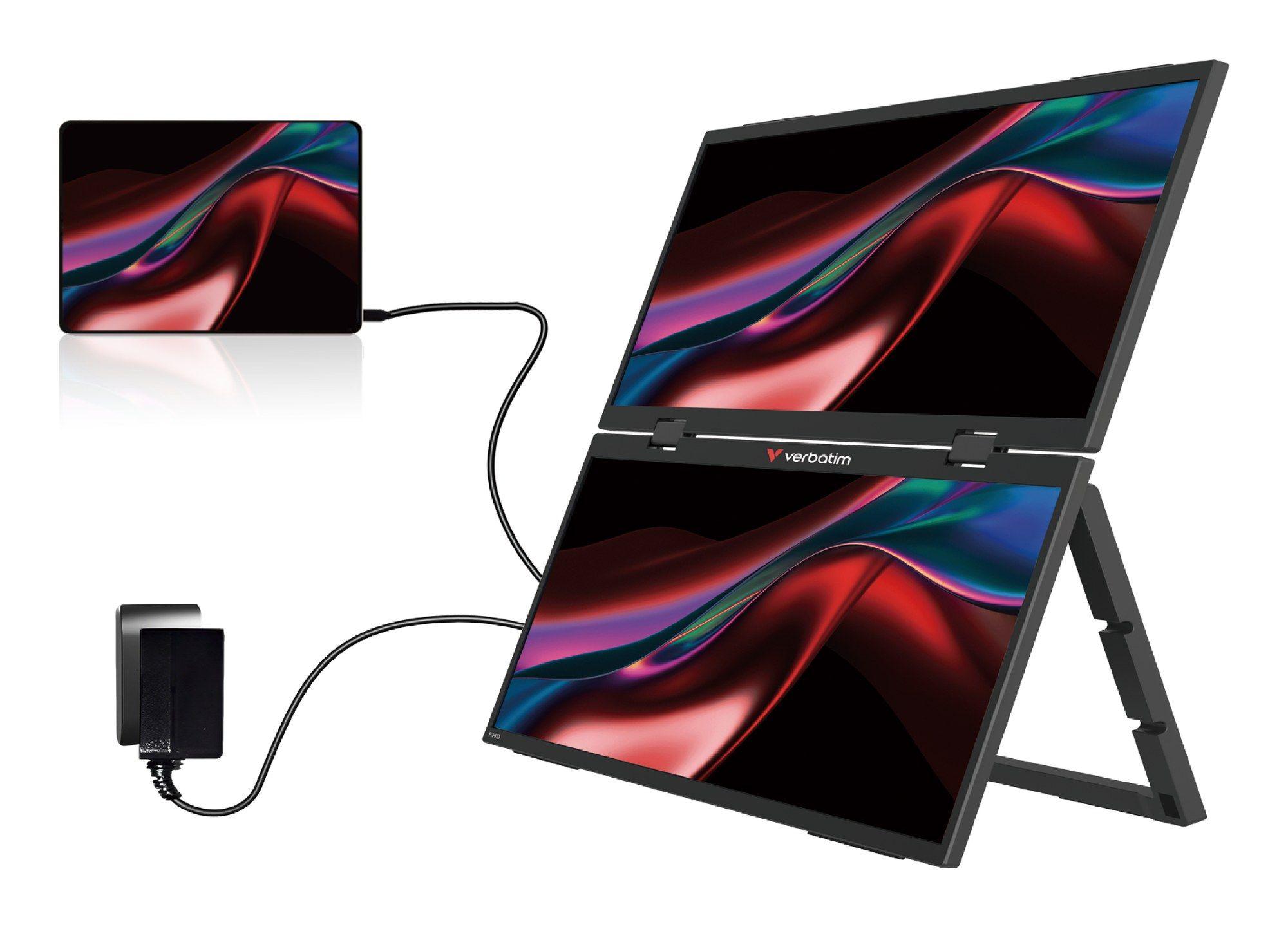 Monitor VERBATIM 32403 (15,6" - IPS - 1920 x 1080 pixels - Preto) — miniatura 6