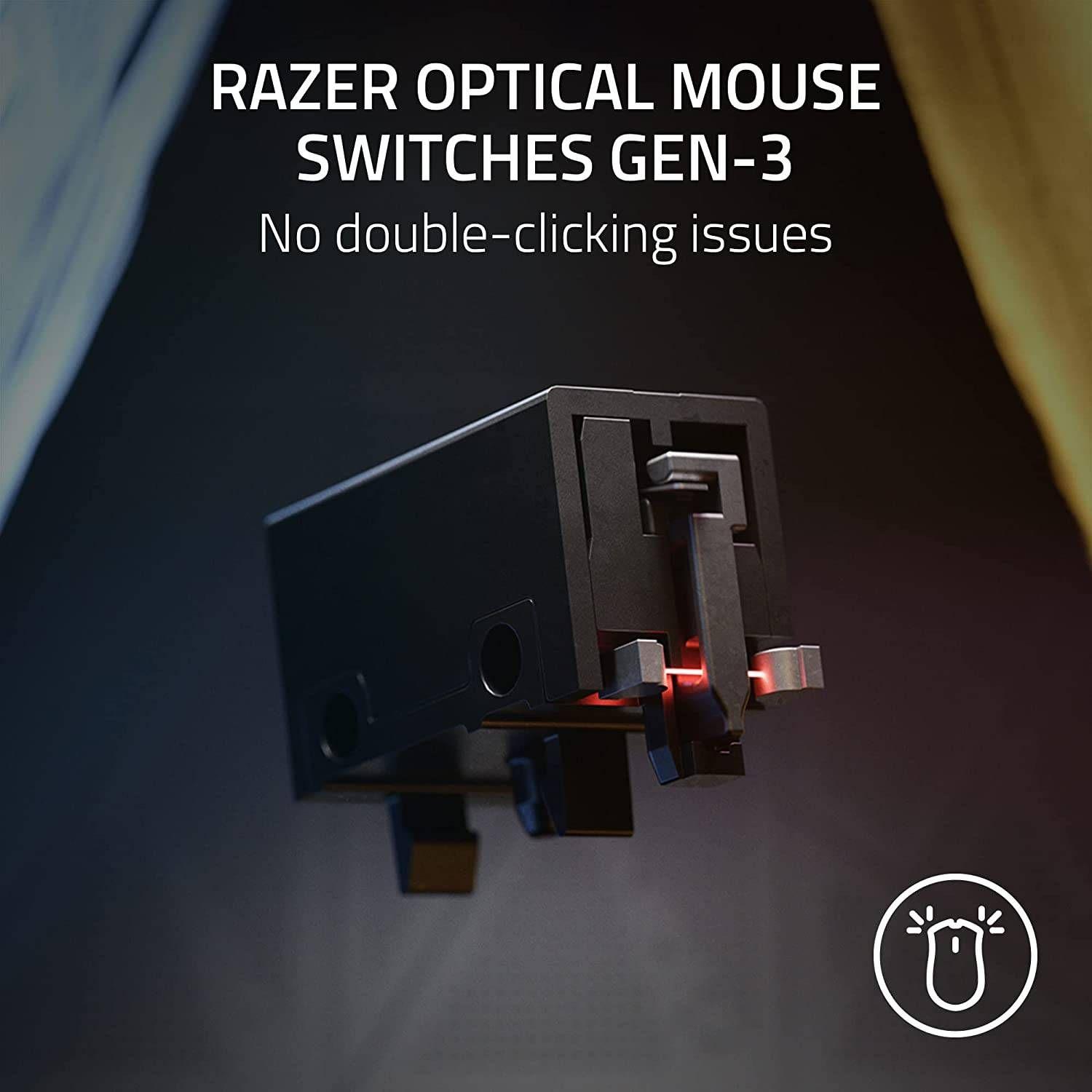 Rato RAZER DeathAdder V3 (Mão direita - 30000 DPI - Ótico - Preto) — miniatura 3