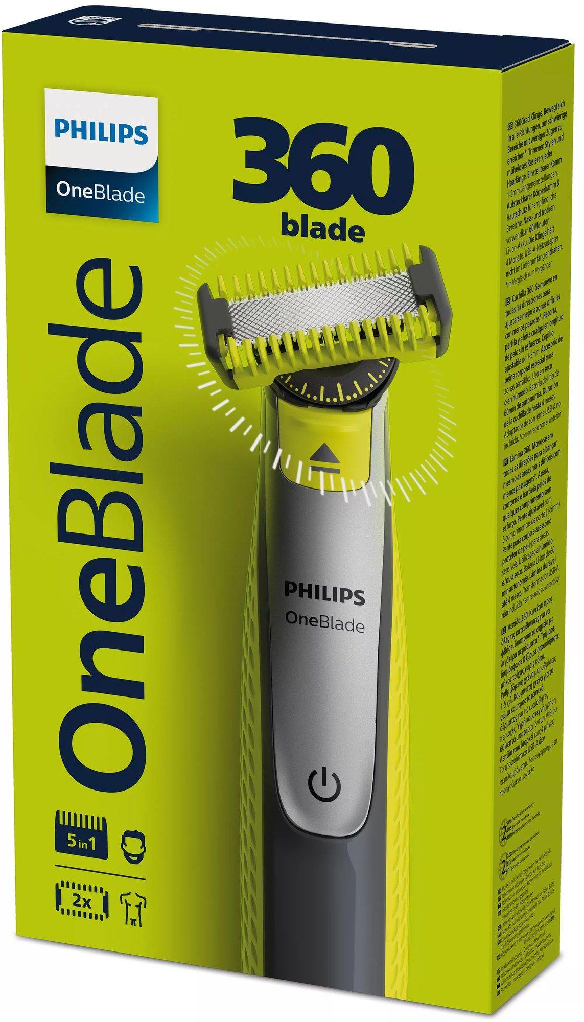 Máquina de Barbear PHILIPS QP2834/23 (Carvão e Lima) — miniatura 2