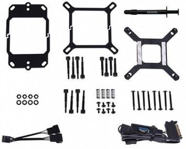 Water Cooler para CPU ALPHACOOL Eisbaer Aurora 240 CPU (120 mm - 2000 RPM - aRGB multicolor - Preto) — miniatura 3