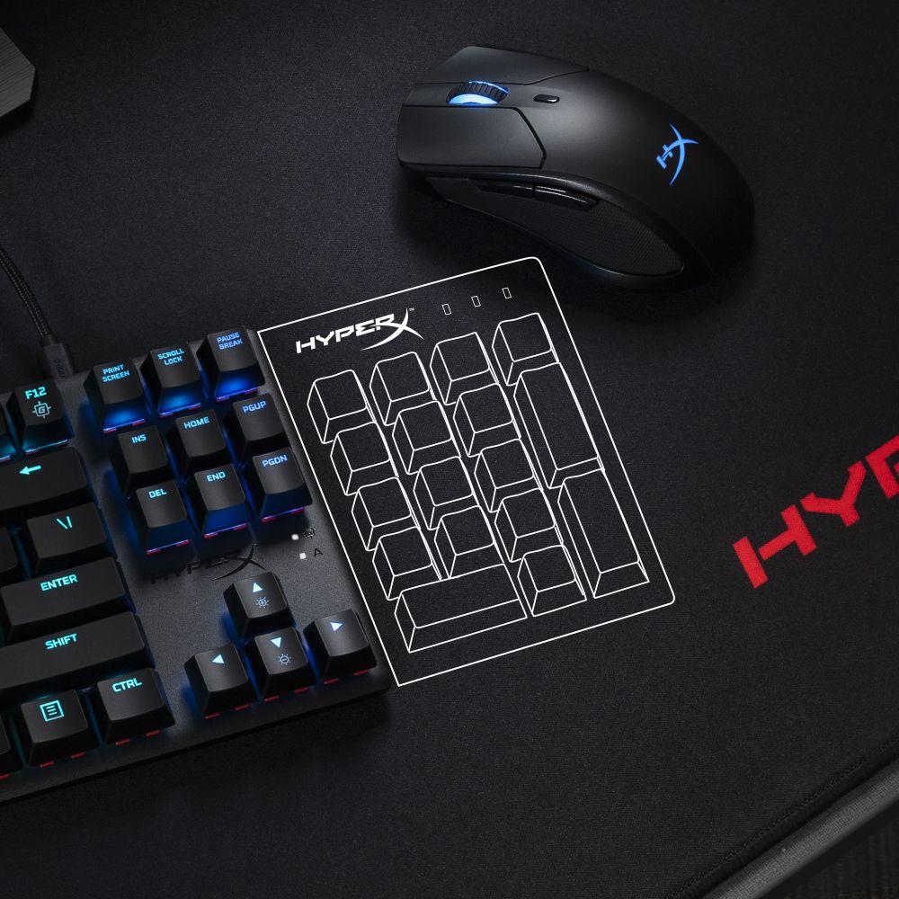 Teclado HYPERX Alloy Origins Core (Português - Mecânico, HyperX Red - USB - Preto) — miniatura 4