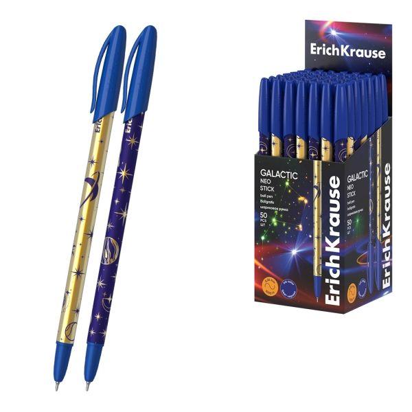 Esferográfica ERICHKRAUSE Neo Stick Galactic (Tinta Azul)