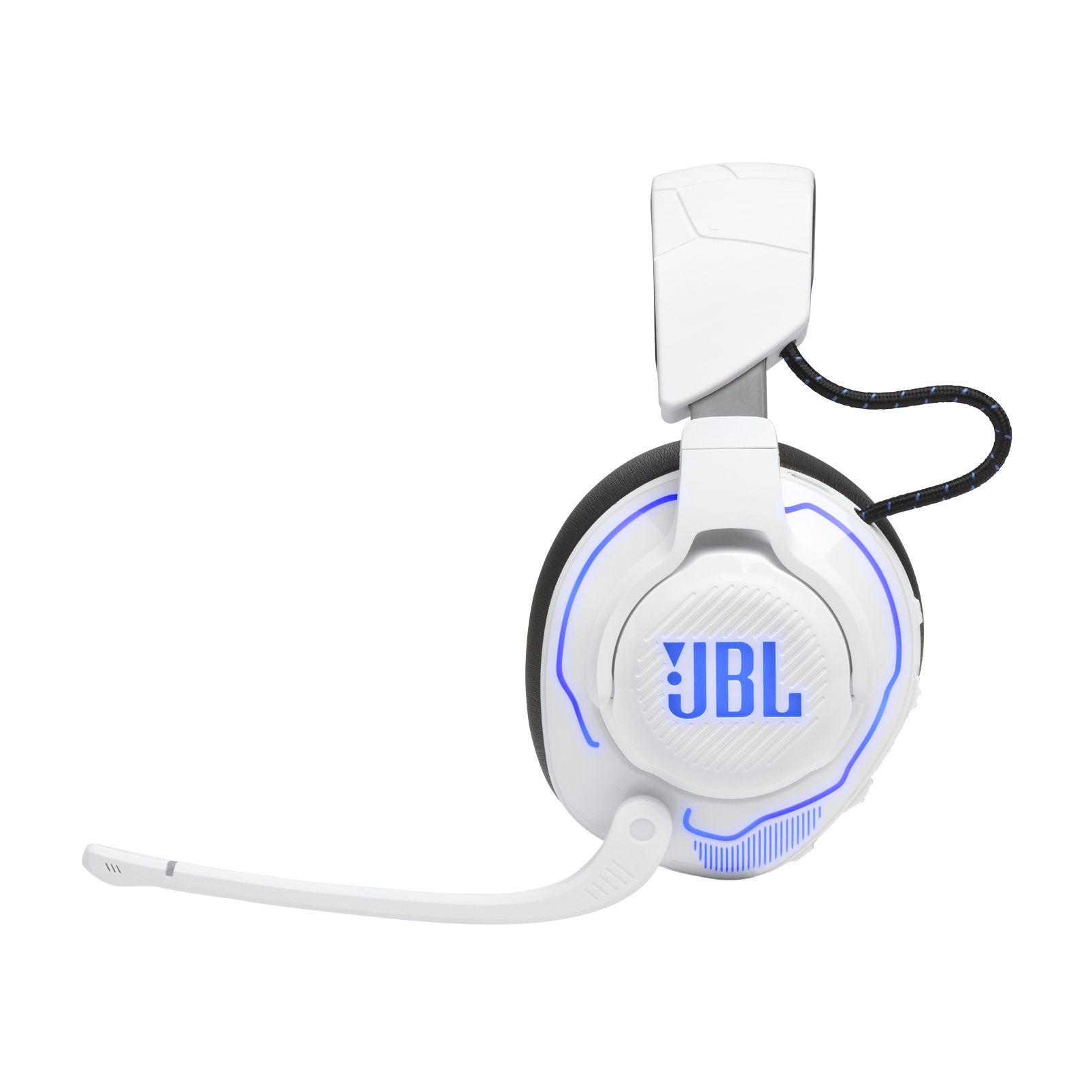Headset Gaming JBL Quantum 910P (Binaural - Com fios e sem fios - Circum-aural - Azul/Branco) — miniatura 4