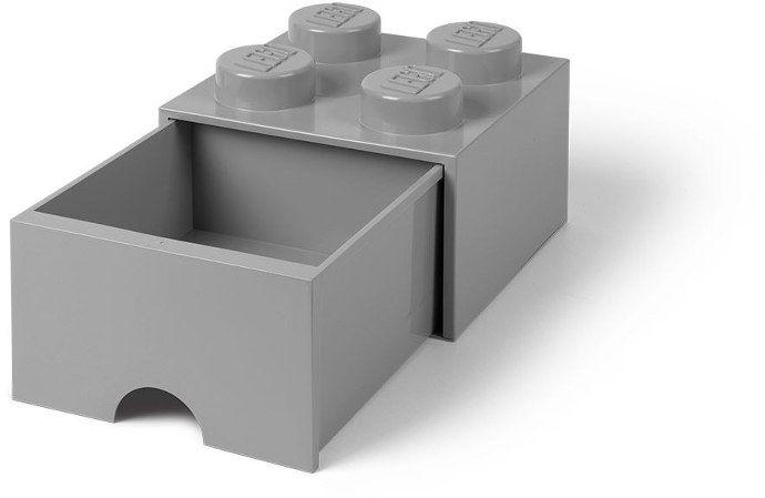 LEGO 5005713 Gear Peça-Gaveta 4 Espigas – Cinzento (4+ anos) — miniatura 2