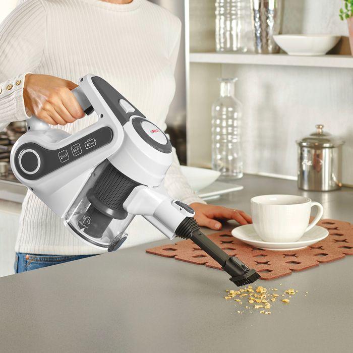 Aspirador Vertical POLTI Forzaspira Slim SR90G (Altura 70 cm - 40 min - 0,5 l - Branco) — miniatura 5