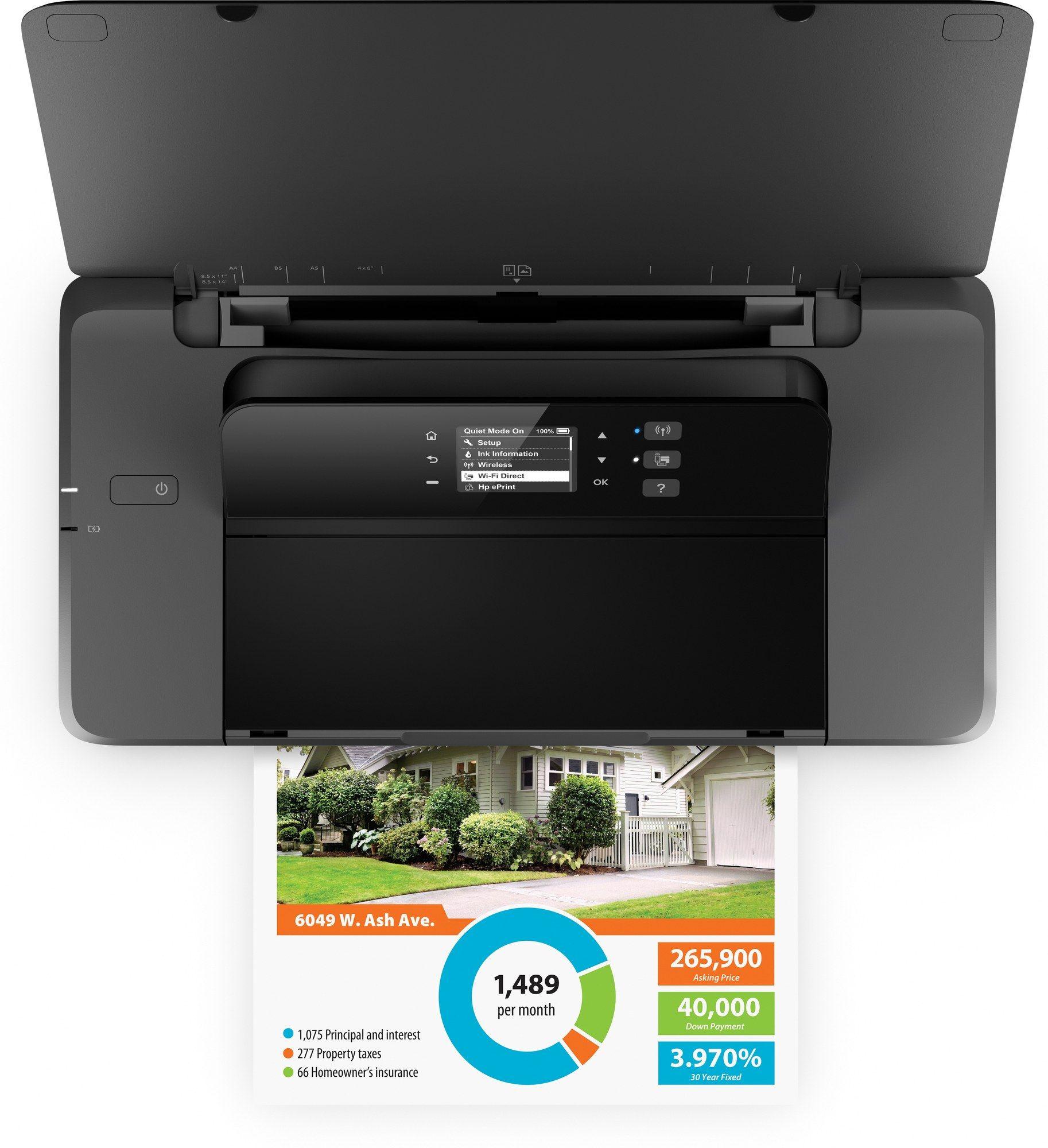 Impressora Portátil HP OfficeJet 200 (A4 - 50 folhas - Wi-Fi, Wi-Fi Direct - Impressão a cores), miniatura 6