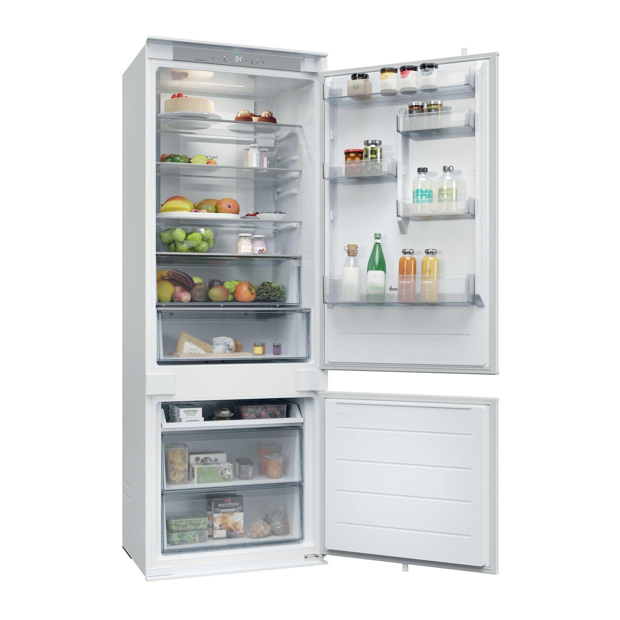 Frigorífico Combinado de Encastre HOOVER HONBQT3719EW (382 l - 193,5x69x55 cm - 194 cm - Branco) — miniatura 3