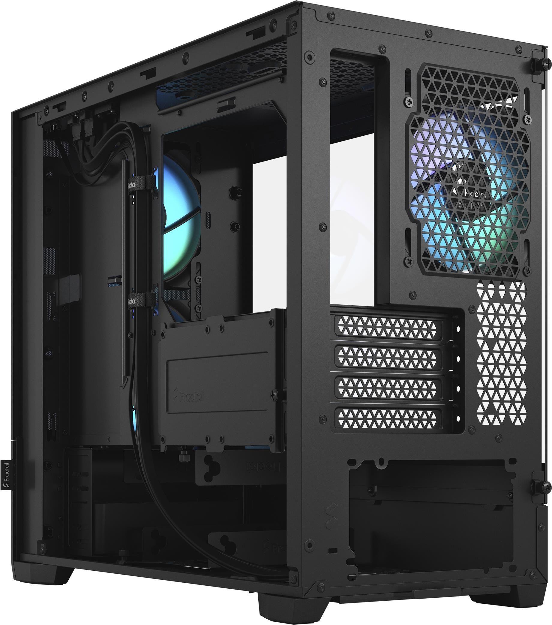 Caixa PC FRACTAL DESIGN Pop Mini Air RGB TG (Micro ATX, Mini-ITX - ATX - Mini Tower - Preto)
