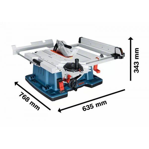 Serra Circular de Mesa BOSCH GTS 10 XC Professional (Azul/Preto), miniatura 2