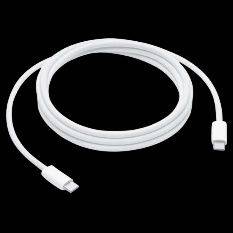 Cabo APPLE MU2G3ZM/A (2 m - USB-C - Branco) — miniatura 3
