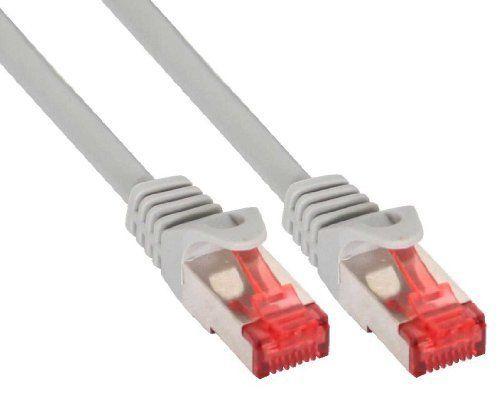 Cabo de Rede RJ45 SHARKOON CAT.6a SFTP LSOH (3 m - Cinzento)