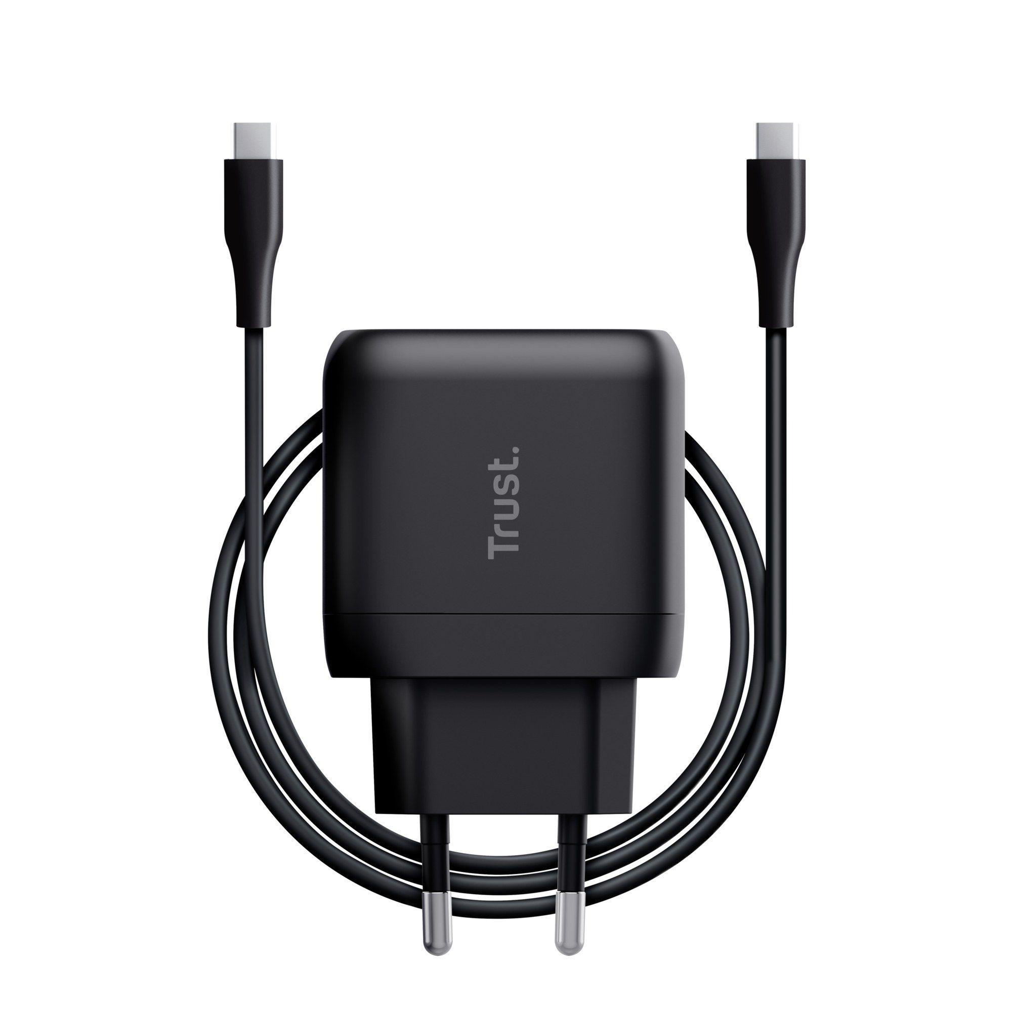 Carregador de Parede e Viagem USB-C TRUST Maxo 45W (USB-C para USB-C - Universal - Corrente alternada - Preto), miniatura 5