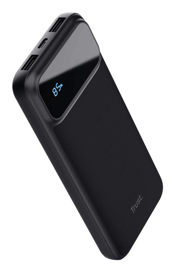 Power Bank TRUST Avala (10000 mAh - 74 Wh - 20 W - Preto), miniatura 2
