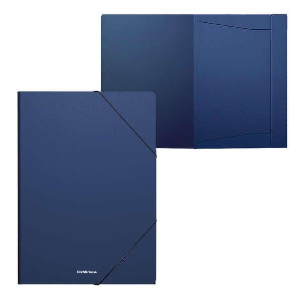 Pasta com Abas ERICHKRAUSE Matt Classic A4 (Polipropileno - Azul)