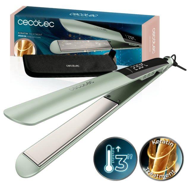 Escova de Alisamento CECOTEC Lisse Keratin Essence Olive (Azeitona)