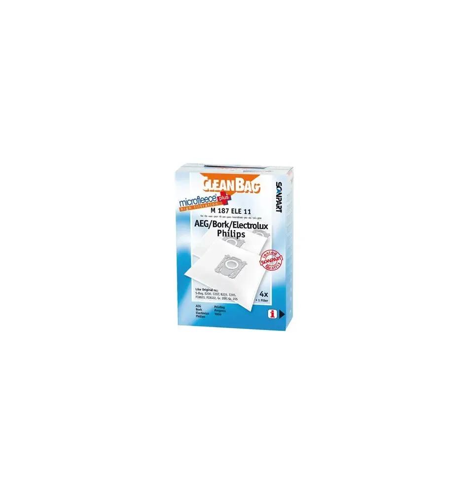 Sacos para Aspirador SCANPART M 187 ELE11 (5 Unidades - 4 L), miniatura 2