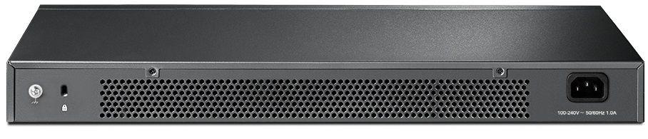 Switch Gerido TP-LINK TL-SG3452 (Gigabit Ethernet - 10/100/1000 Mbit/s - 104 Gbit/s - Preto) — miniatura 3