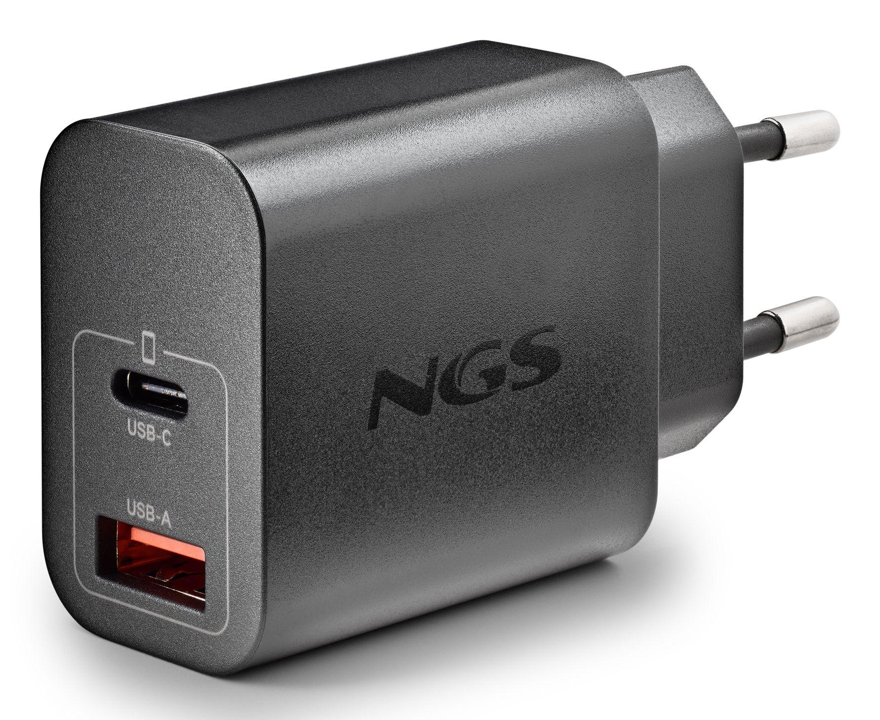 Carregador de Parede NGS ERA20WBLACK (20 W - Preto), miniatura 4