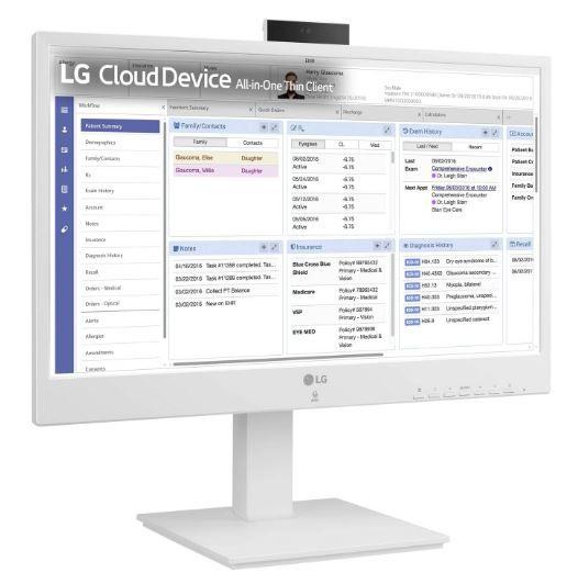 Computador All-in-One LG 24CR670N-6P (Windows 10 IoT - Intel Celeron N5105 - 8 GB)