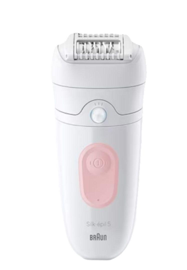 Depiladora BRAUN Silk-épil 5-000 (Rosa e Branco)