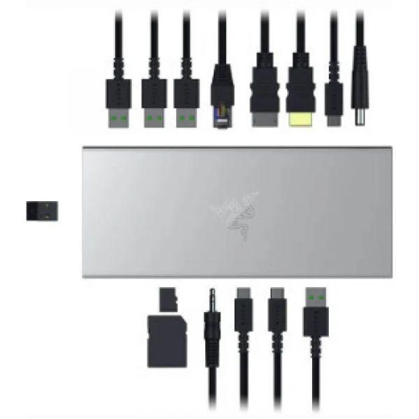 Dock USB 4 RAZER USB 4 Dock (1 m - Windows 10, Windows 11 - Prateado), miniatura 2