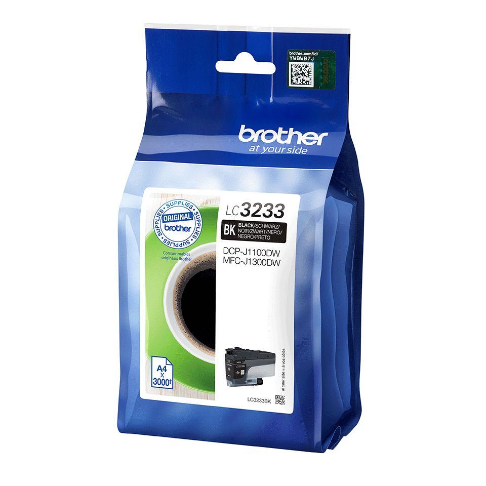 Tinteiro BROTHER LC3233BK (3000 páginas - Preto) — miniatura 2