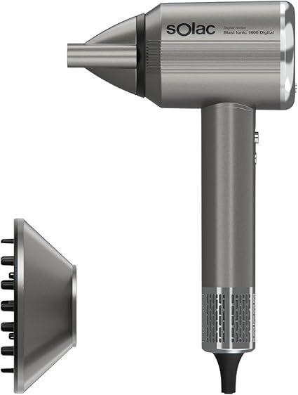 Secador de Cabelo SOLAC SB7950 (Cinzento)