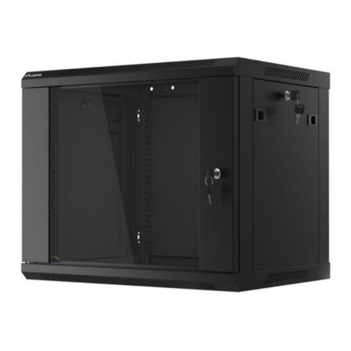 Armário Bastidor LANBERG WF01-6409-10B (19" - 9U - 600 x 450 x 512 mm - Preto), miniatura 2
