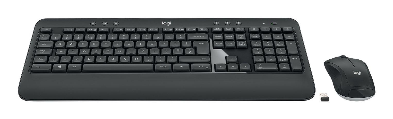 Teclado e Rato LOGITECH MK540 Advanced (Espanhol - Interruptor de membrana - Tamanho completo - Preto) — miniatura 3