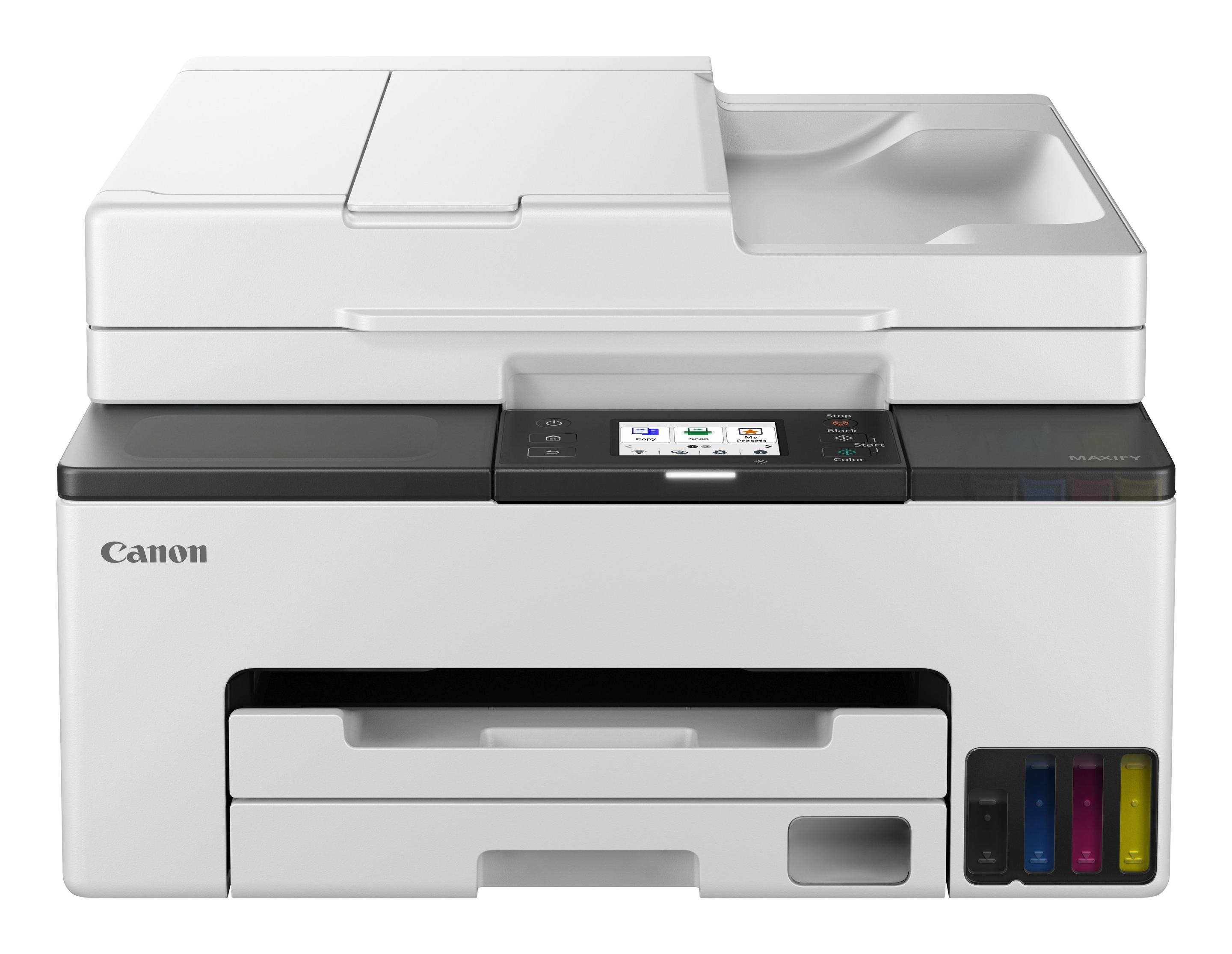 Impressora Multifunções a Jato de Tinta CANON MAXIFY GX2050 (A4 - Impressão a cores - 250 folhas - Preto/Branco), imagem 1