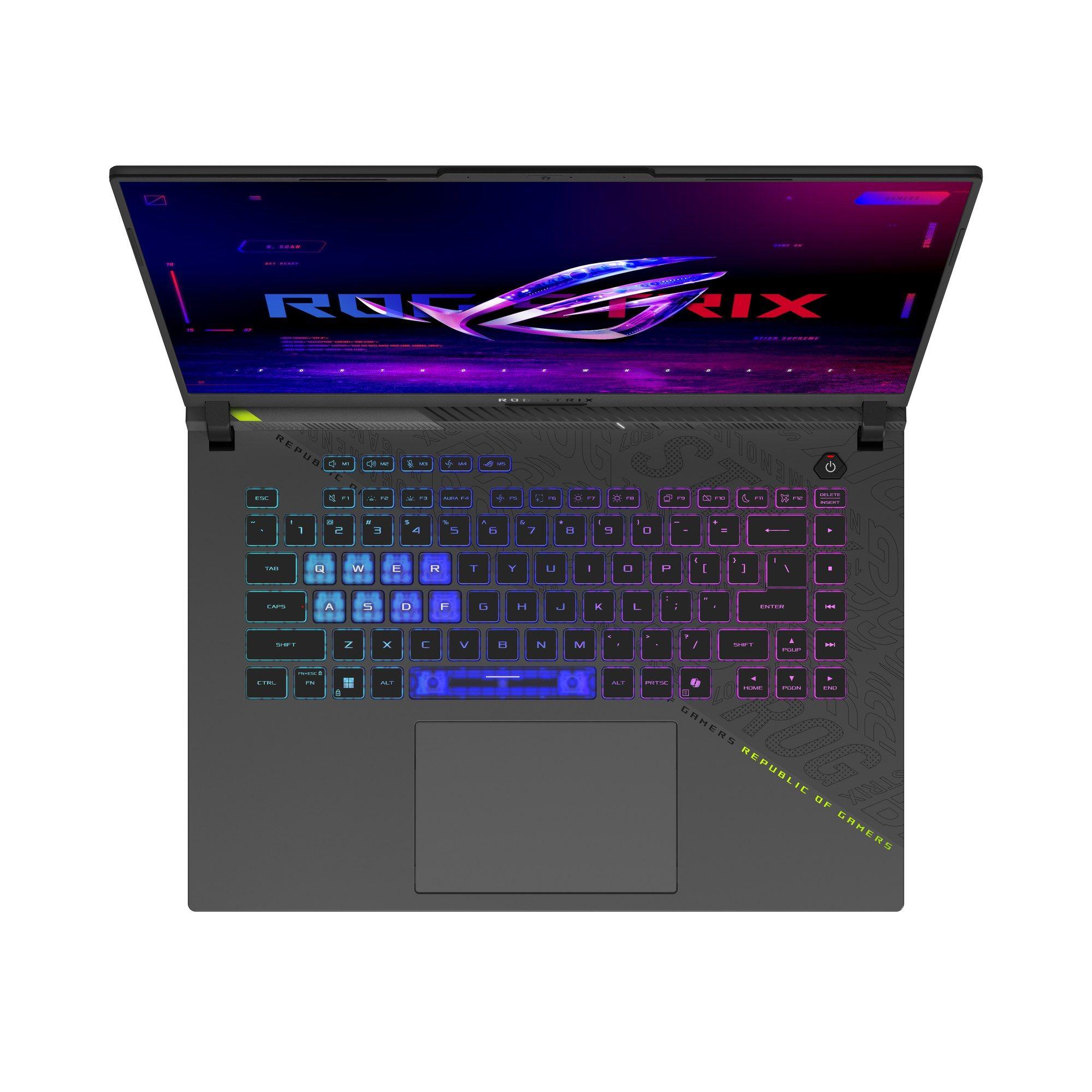 Computador Portátil Gaming ASUS ROG Strix G16 G614PW-TS092W (Ryzen 9 8940HX - RTX 5080 16GB - 32GB DDR5 - 1TB SSD - 16" WQXGA - Layout DE - Cinzento) — miniatura 2