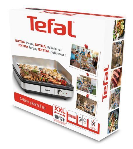 Grelhador Elétrico TEFAL Maxi Plancha XXL CB690D12 (Altura 10,9 cm - Preto), miniatura 8
