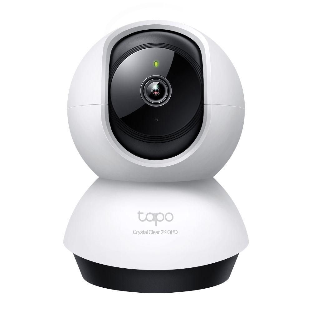 Câmara de Segurança IP TP-LINK Tapo C220 (Interior - 2 MP - 2560 x 1440 pixels - Branco e Preto)