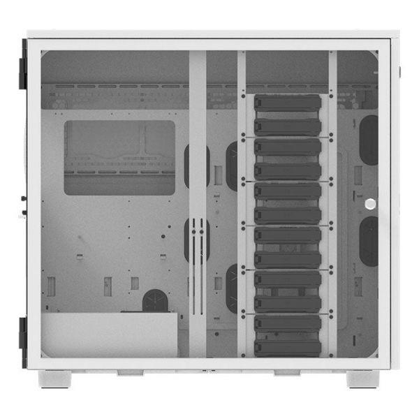 Caixa PC THERMALTAKE AX700 TG Snow (Tower - SPCC, Aço - 19 cm - Branco) — miniatura 3