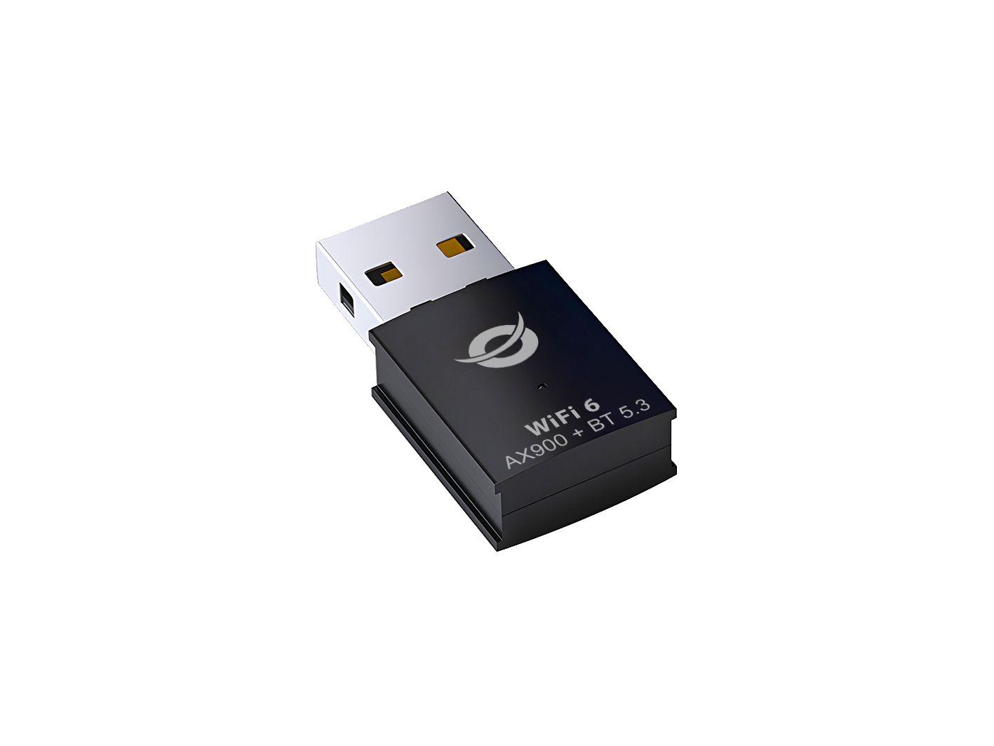 Adaptador USB Wi-Fi CONCEPTRONIC ABBY26B (Wi-Fi 6 - 900 Mbit/s - Dual-band - Preto), miniatura 3