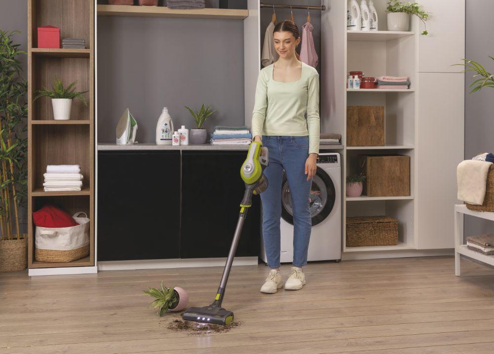 Aspirador Vertical HOOVER HF110H011 (Altura 112 cm - Cinzento/Lima) — miniatura 16