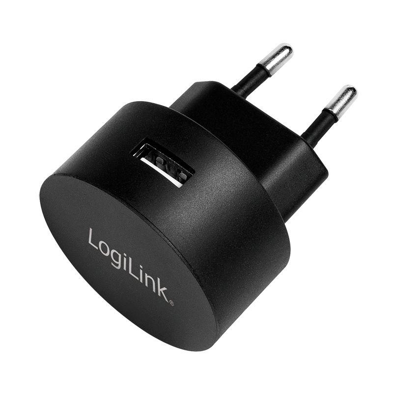 Carregador de Parede USB LOGILINK PA0217 (10,5 W - Preto)
